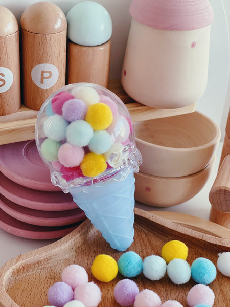 Ice Cream Cone 🍦Pom Poms