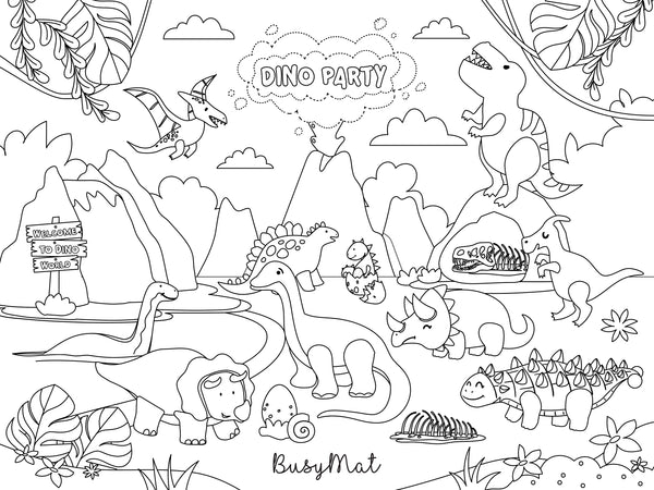 Busy Mat Premium Series: Dino Party