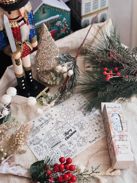 Busy Mat Travel Mat: Little Christmas Village