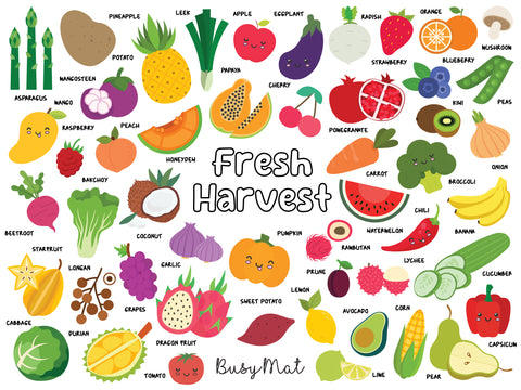 Busy Mat Premium Series: Fresh Harvest