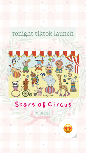 Busy Mat Midi Mat: Stars of Circus