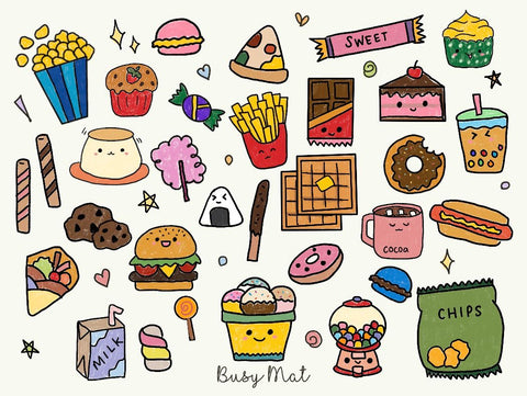 Busy Mat Travel Series: Sweets and Snacks
