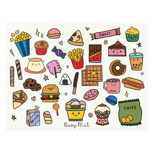 Busy Mat Travel Series: Sweets and Snacks