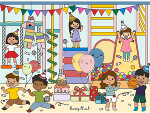Busy Mat Travel Mat: Party Fun