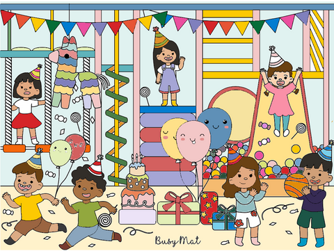 Busy Mat Travel Mat: Party Fun