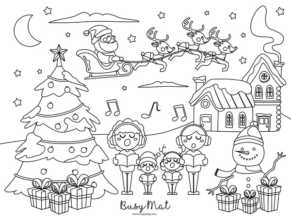 Busy Mat Travel Series: Christmas Wonderland