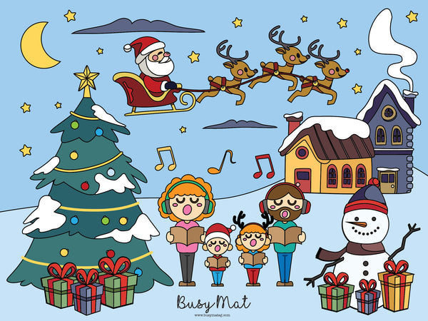 Busy Mat Travel Series: Christmas Wonderland
