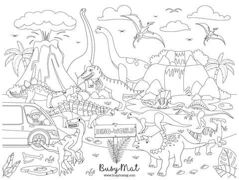 Busy Mat Premium Series: Dino World