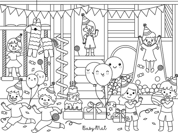 Busy Mat Travel Mat: Party Fun