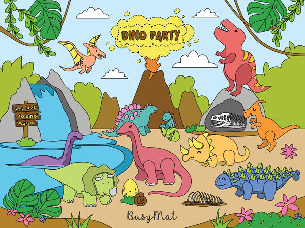 Busy Mat Premium Series: Dino Party