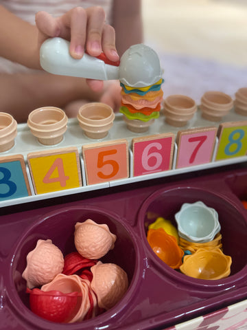 Ice Cream Store Number Set