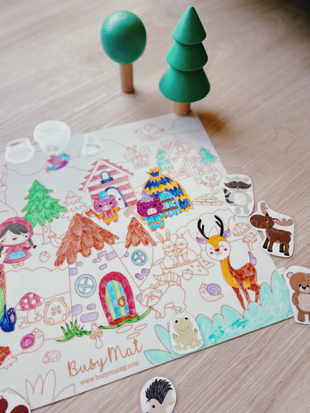 Busy Mat Premium Series: Whimsical Woods 🍄🌲