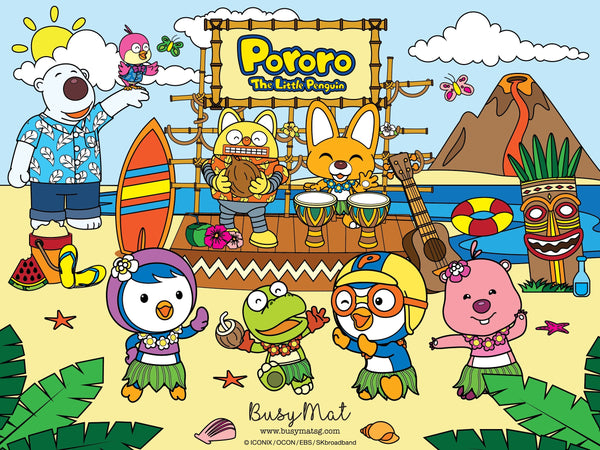 Busy Mat Premium Pororo Collaboration Series: Let’s go Hawaiian