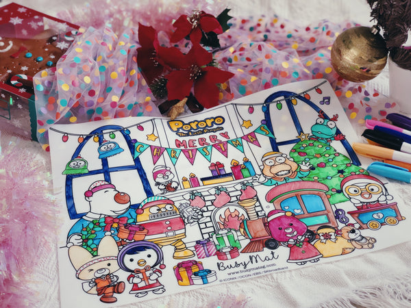 Busy Mat Premium Pororo Collaboration Series: Christmas at Home 🎄