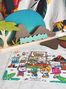 Busy Mat Premium Pororo Collaboration Series: Let’s go Hawaiian