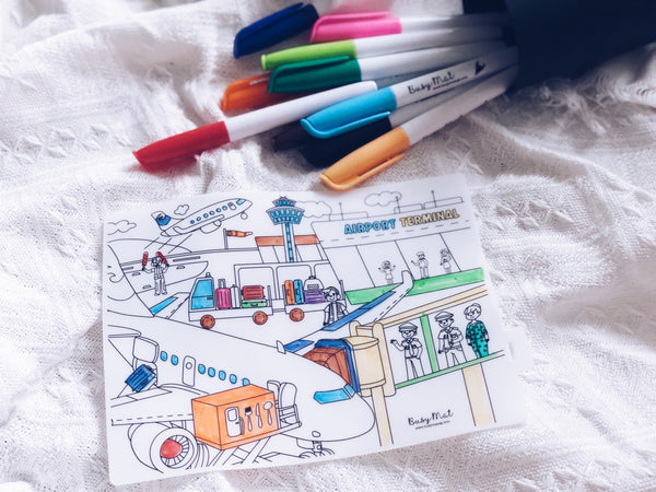 Busy Mat Travel Series: Airport Terminal