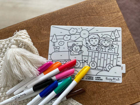 Busy Mat Travel Series: Maths Train