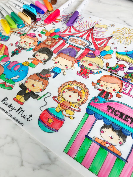 Busy Mat Premium Series: Circus Carnival