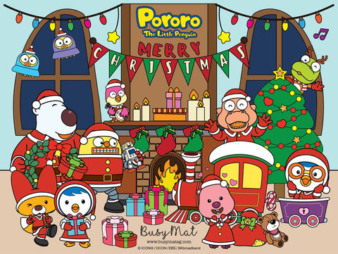 Busy Mat Premium Pororo Collaboration Series: Christmas at Home 🎄