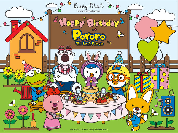 Busy Mat Premium Pororo Collaboration Series: Pororo Celebrates