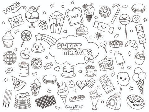 Busy Mat Travel Series: Sweet Treats