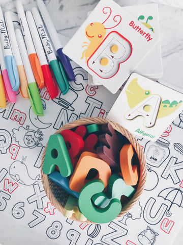 ABC Play and Learn Wooden Alphabets