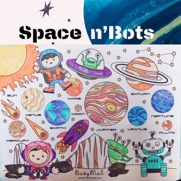 Busy Mat Premium Series: Space n’Bots