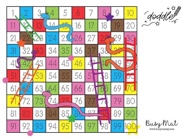 Busy Mat Premium Series: 100 Squares