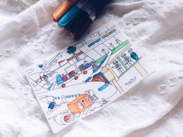 Busy Mat Travel Series: Airport Terminal