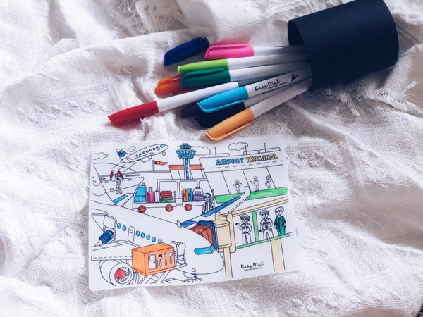 Busy Mat Travel Series: Airport Terminal